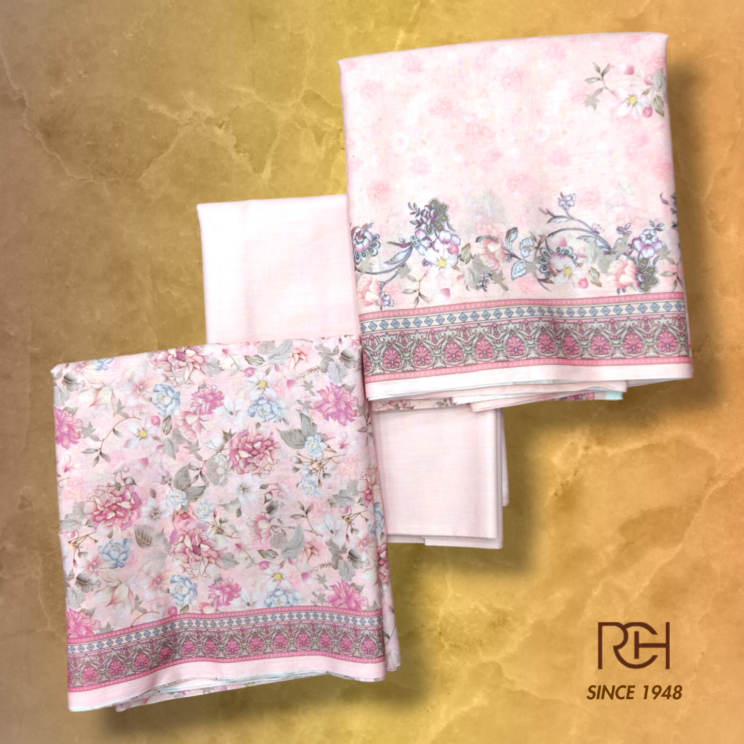 3 Piece Printed Lawn By Bin Saeed All-Over